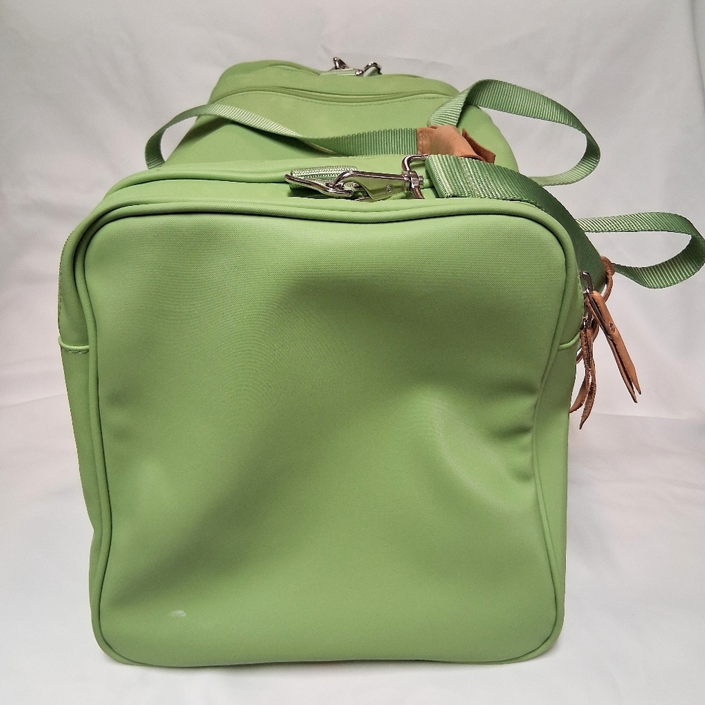 Jon Hart Large Square Green  Duffel Bag - Picture 5 of 14